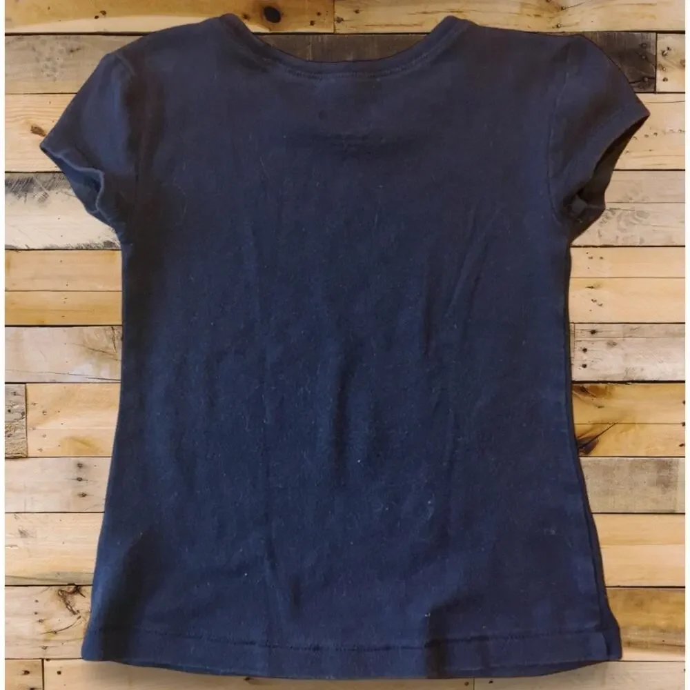 Justice Plain Black T-Shirt